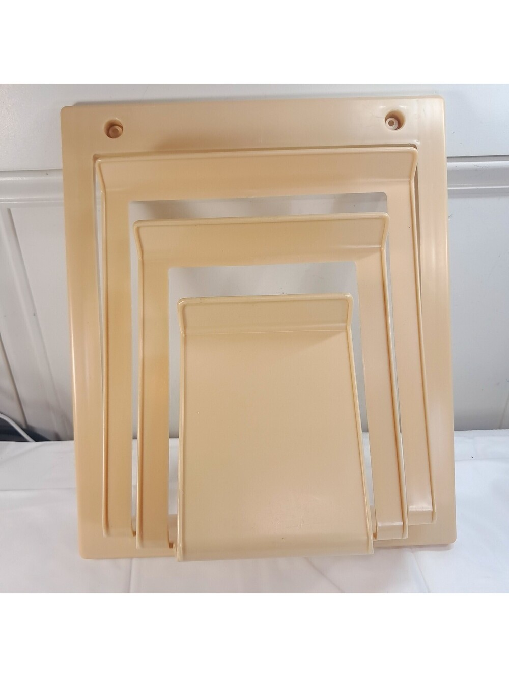 Vintage Rubbermaid 2322 Grocery Bag Holder organizer storage wall mount rack
